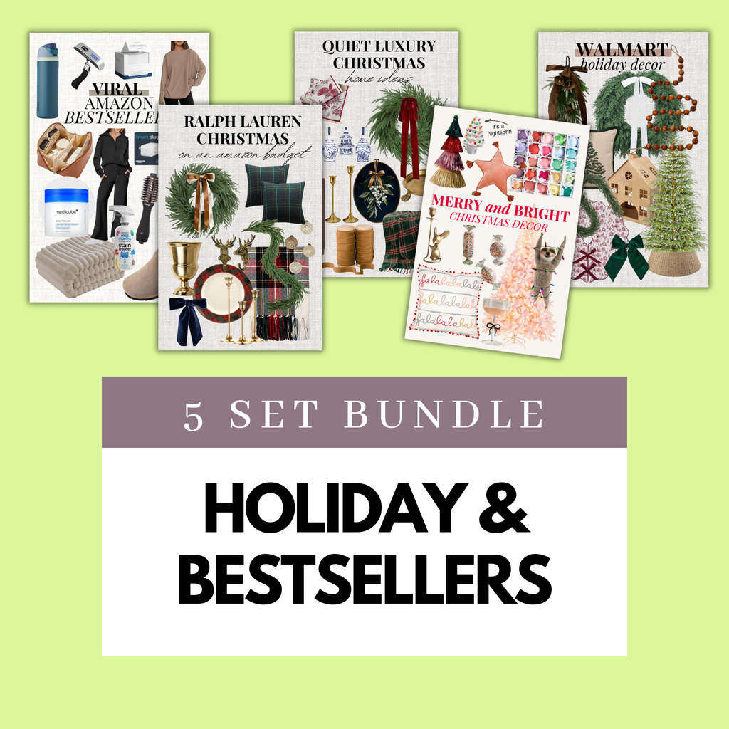 HOLIDAY 'SHOP THE LOOK' COLLAGE BUNDLE