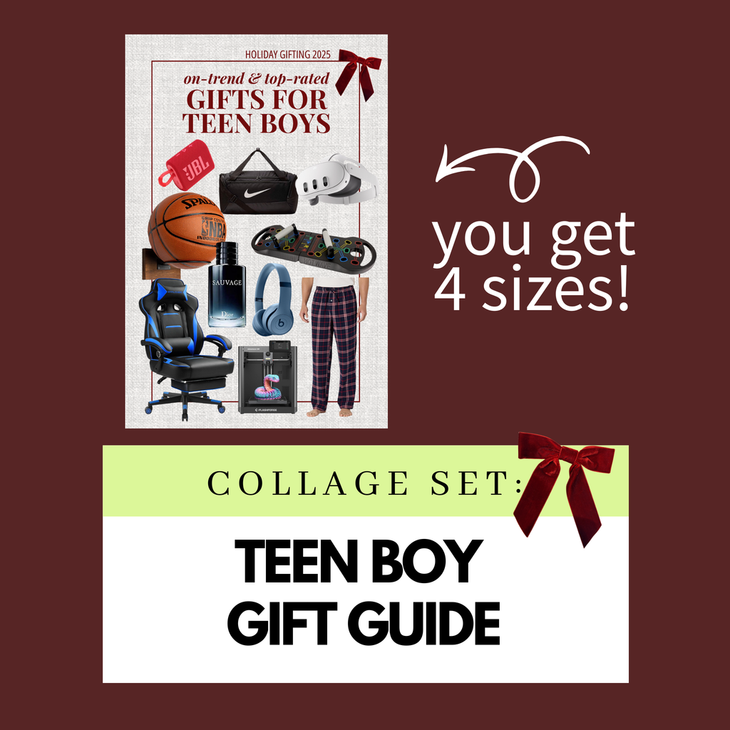 Teen Boy Gift Guide Collage Set (Semi-Exclusive)