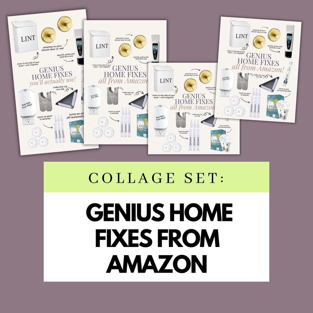 Amazon Genius Home Fixes Collage Set (Semi-Exclusive)