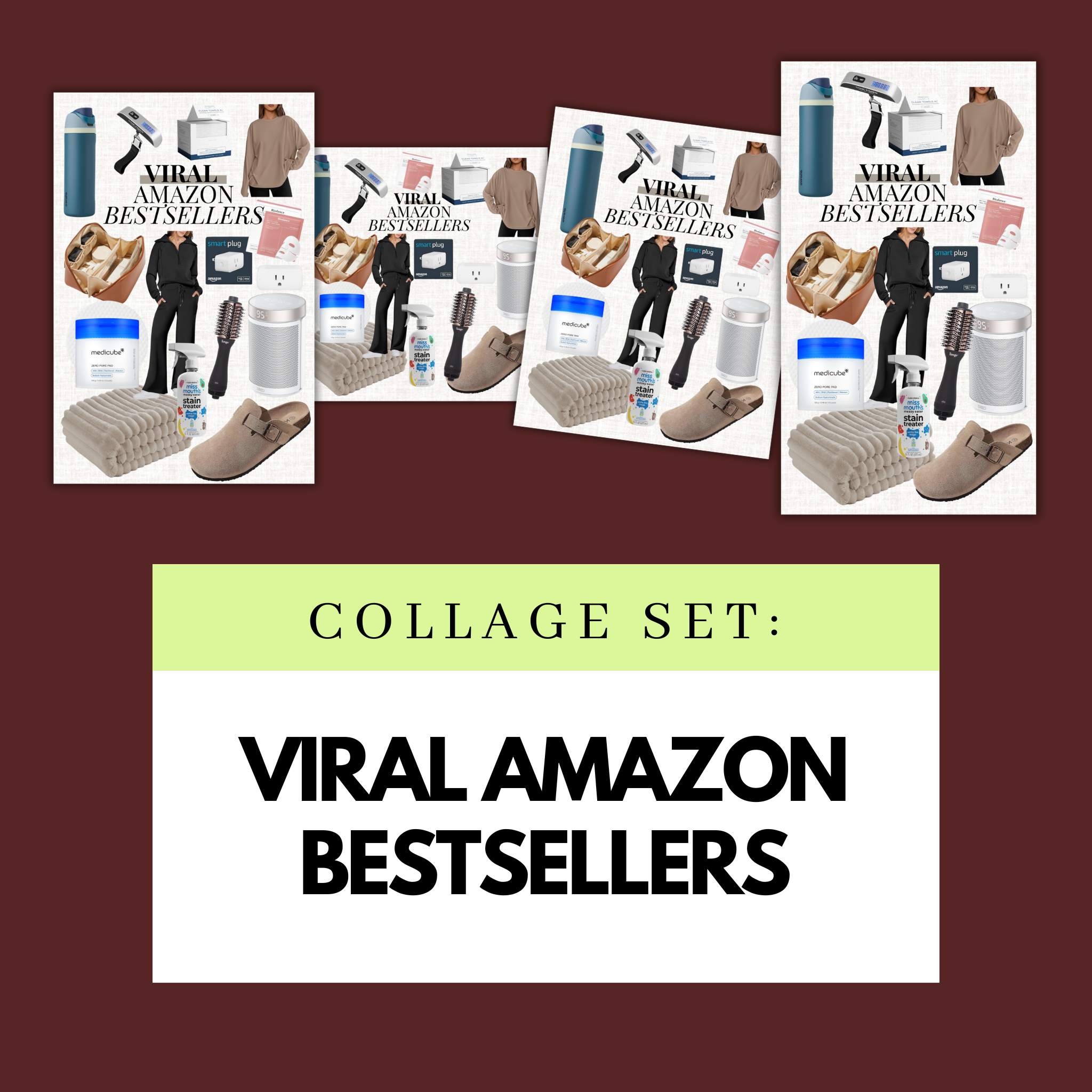 Viral Amazon Best-Sellers Collage Set (Semi-Exclusive)
